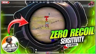 How To Use 400 Gyro ZERO Recoil😱 | Pubg Mobile best gyro sensitivity new update 1.1 metro royale