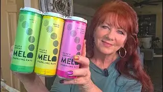 Melo Sparkling Kava Drink &mdash; Zero‑Calorie, Sugar‑Free Non‑Alcoholic Mocktail