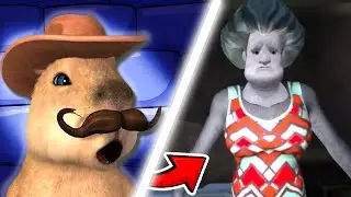 PROFA DE MATE A Devenit O  STATUIE - Scary Teacher 3D ROMANIA