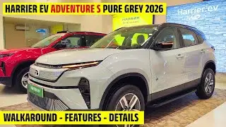 🚗 New Tata Harrier EV Adventure S 2026 Walkaround - Features - Details | Carwire India