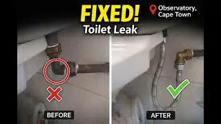 Toilet Leak Fixed in Observatory, Cape Town | Faulty Toilet Pipe Repair