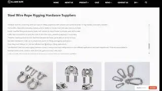 Steel Wire Rope Rigging Hardware Suppliers