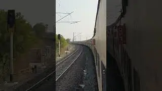 Train Curve turn #train #rail #railways #indianrailways #shorts #youtubeshorts #viral #trending