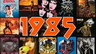 Top 10 Rock/Metal Albums of 1985