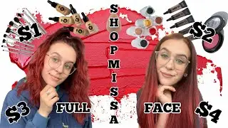 Full Face $1 Makeup! SHOPMISSA AOA STUDIO