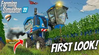 Farming Simulator 22: OFFICIAL FIRST LOOK & GAMEPLAY - LIVE
