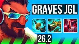 GRAVES vs KHA'ZIX (JGL) | 55K damage, 5k gold comeback | EUW Master | 26.2
