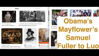 Obama's Family Tree to The Mayflower and Luo People