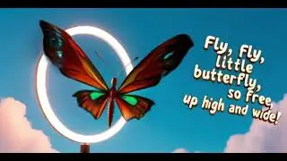 Fly Little Butterfly + kids songs | @ Baby land op