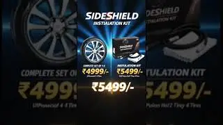 SIDESHIELD- Premium protection, starting at ₹4999 upto ₹5499 #automobile #offroadaccessories