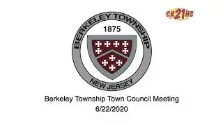 Berkeley Township Town Hall 6/22/20
