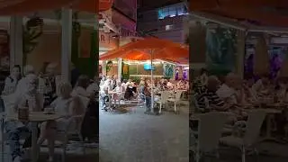 Levante Beach Paseo At Night #benidorm #alicante #costablanca