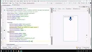 speech to text App Tutorial | Android Studio App Speech to Text converter (using in-build feature)
