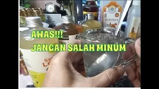 JANGAN SALAH MINUM, Cara Minum Cuka Apel dan Sari Lemon #cukaapelwithmother #cukaapelmurah 