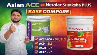 Asian Ace Base vs Nerolac Suraksha Plus Base Compare |