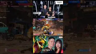 Жена поднялась до бронзы 3, сражаясь с Люком #fgc #игры #геймплей