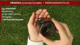 Prostax prosztata komplex f&eacute;rfiaknak &bull; 6 term&eacute;szetes Hat&oacute;anyag ereje egyben