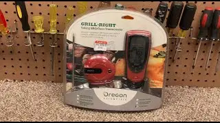 Беспроводной термометр для гриля/духовки Oregon Scientific AW131 Grill Right с функцией голосовог...
