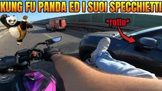 CI TAGLIA LA STRADA E ME LA PRENDO CON IL SUO SPECCHIETTO…
