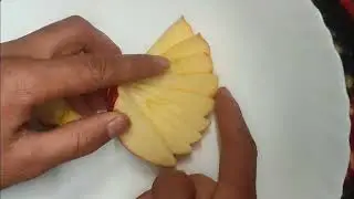 &ldquo;Most Beautiful Apple Design | Fruit Art for Beginners | Relaxing Cutting Video&rdquo;