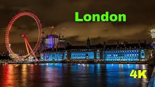 London, England I  By drone I Aerial view of London landmarks I No copyright videos.