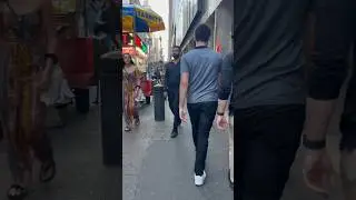 Walking towards 42nd Street