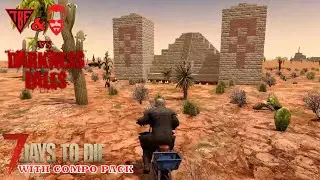 The worst building so far! #17 Darkness Falls Mod w/ Compo pack - TBF & Hox Duo 7 Days to Die Modded