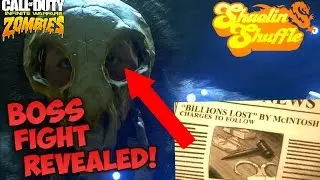 SHAOLIN SHUFFLE BOSS FIGHT CHARACTER REVEALED ARTHUR MCINTOSH! - Infinite Warfare Zombies DLC 2 (IW)