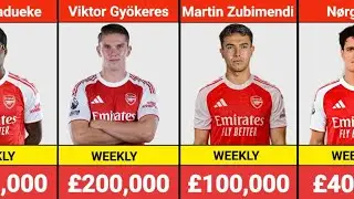 ARSENAL PLAYERS SALARY 2025 