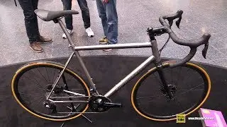 2018 Van Nicholas Skeiron Titanium Road Bike - Walkaround - 2017 Eurobike