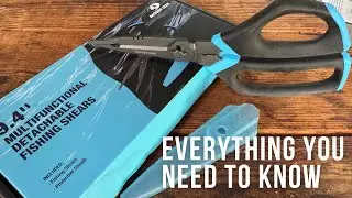 Mossy Oak 9.4&rdquo; Fishing Shears | Full Review & Feature Demo
