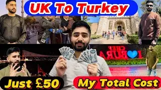 TURKEY VISA 🇹🇷 IN JUST £50 | UK TO TURKEY |MY TOTAL COST |#uk #turkey #vlog #ukvlog #turkeyvlog