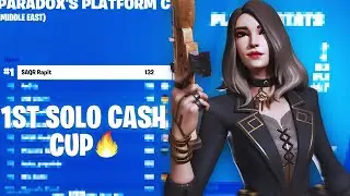 1st Place In The Solo Cash Cup 🔥🥇 المركز الاول في بطولة السولو