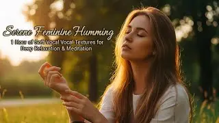 Serene Feminine Humming 💕 | 1 Hour of Soft Vocal Textures for Deep Relaxation & Meditation 🎶