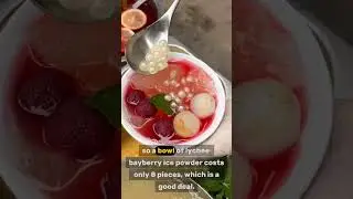 First Time Seeing HANDMADE Ice Jelly 🍧✨ Happiness in Every Bite! #StreetFoodMagic #SweetMood #asmr