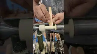 Wood turning || Making chess pieces #wood #woodworking #wood_turning