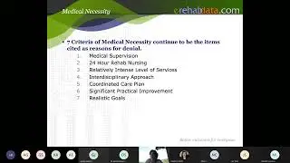Establishing Medical Necessity In Documentation  Hosted by Dr  Lupinacci