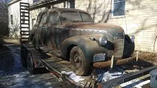 Barn Find 1940 Chevy Special Deluxe