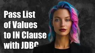How to pass list of values as a parameter to IN clause using jdbc template