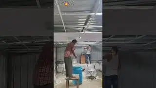Aluminium partition #aluminiumfabrication #aluminium #fabrication #cabin #partition #partitionwall
