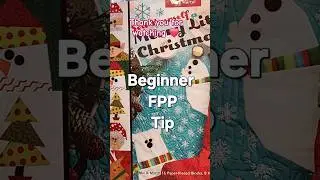 Совет для начинающих по технике бумажного пэчворка (FPP), #FPP #paperpiecing #scrapfabric #quilt ...