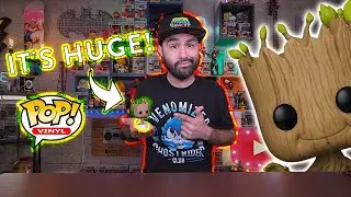 Massive 18-Inch Dancing Groot Funko Pop Review!