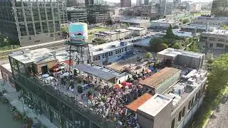Epic Rooftop House Party in Chicago &mdash; Caught From the Sky!