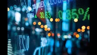 Живая торговля на бирже NYSE / Online stock trading #1