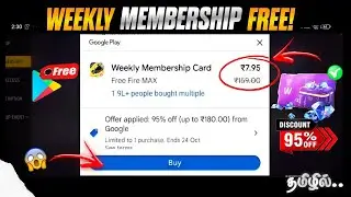 free fire 7rs weekly membership in tamil 😱🤩||free weekly membership in tamil #ffkprasanth