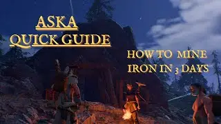Aska Guide: How to mine iron in 3 days with the Cave Entrance