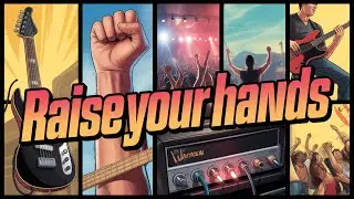 Raise Your Hands | Official AI Hard Rock Music Video
