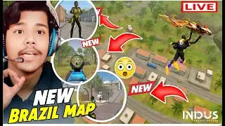 🔴Live Indus Battle Royal  👑 Season 5 🔥 New Update 🗿 Custom Room #induslive #indusbattleroyale