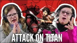 IDOSOS REAGEM A SHINGEKI NO KYOJIN - ATTACK ON TITAN