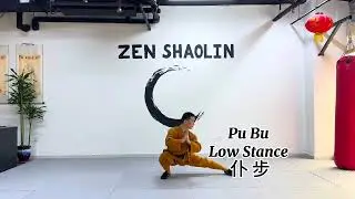 Demo Shaolin Kung Fu Stances by Master Can
